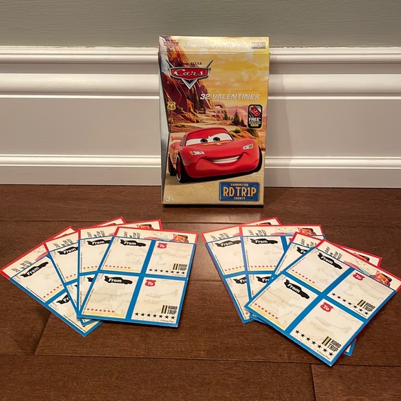 Disney Cars Valentines - Picture 1 of 3